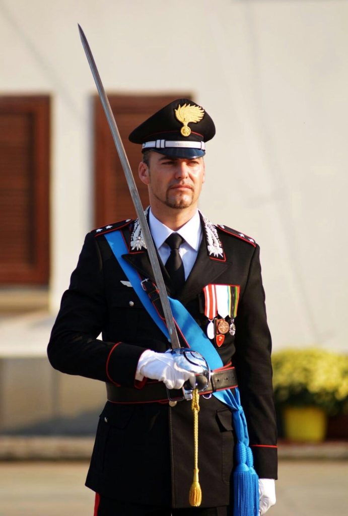 In Comune ad Albega - Tenente Iacopo Vittorio Rossi