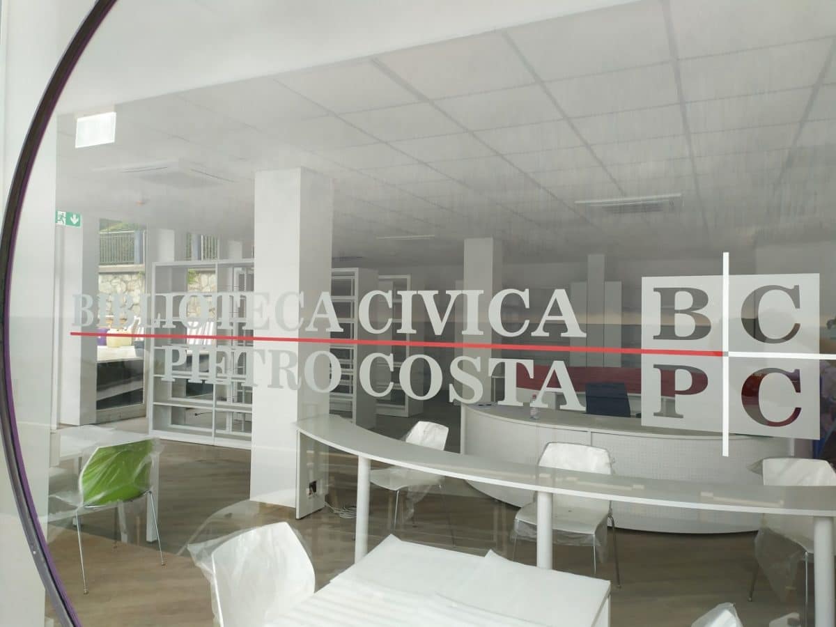 La nuova Biblioteca civica di Celle Ligure 