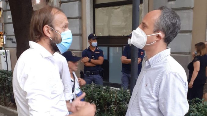 Massimo Niero e Ferruccio Sansa s Savona