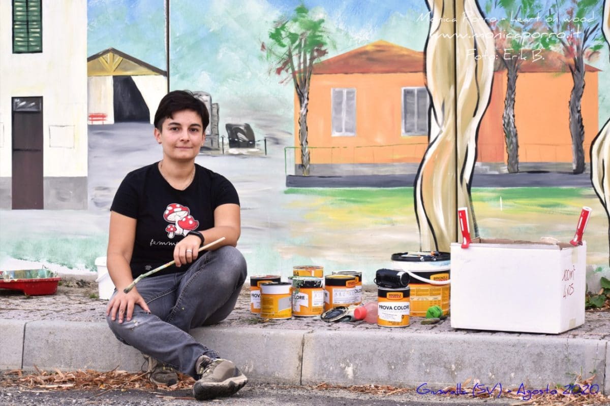 Murales Monica Porro Giusvalla