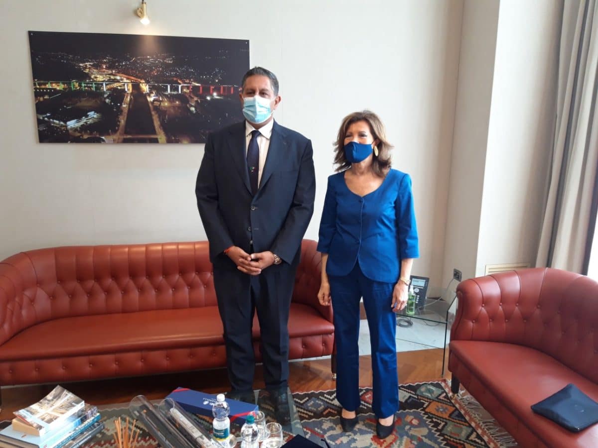 Regione Liguria incontro presidente del senato Casellati e presidente Toti