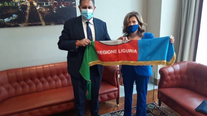 Regione Liguria incontro presidente del senato Casellati e presidente Toti