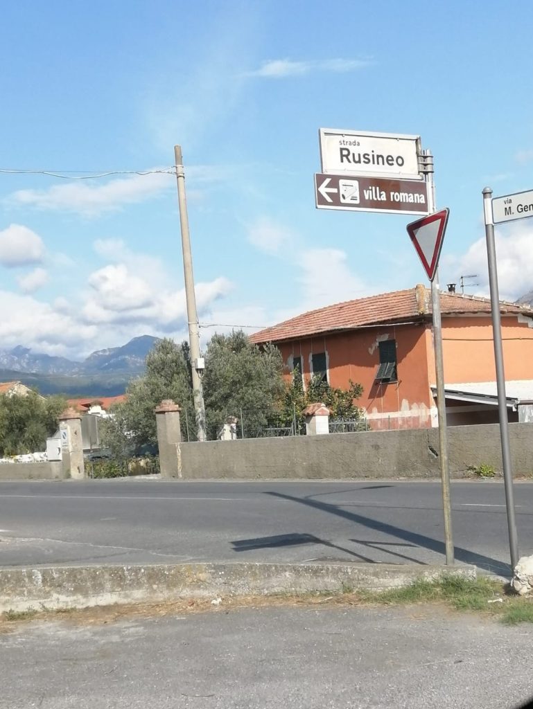 Albenga - Villa romana in frazione Lusignano