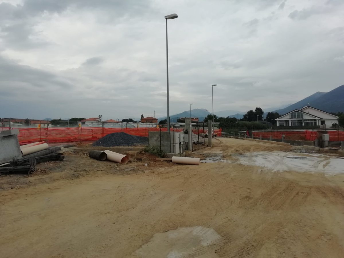 Albenga - lavori rio Fasceo