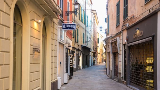 Budello di Alassio - centro storico