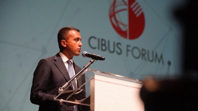 Cibus forum a Parma - Ministro di Maio