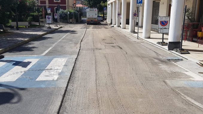Lavori interventi asfalti Albenga