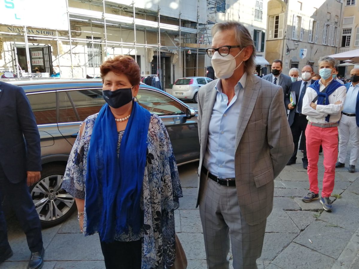 Ministro Teresa Bellanova ad Albenga 