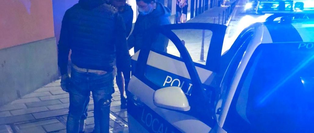 Polizia locale Arresto Spaccio a Loano