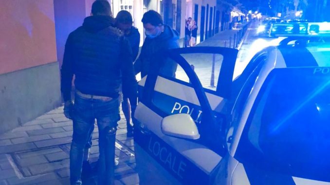 Polizia locale Arresto Spaccio a Loano