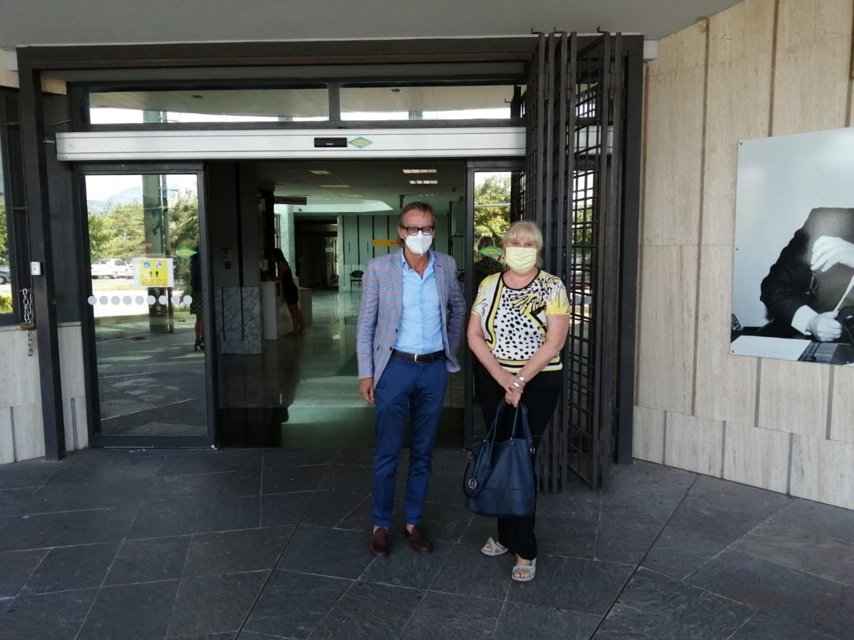 Sopralluogo - per il Liceo di Albenga nuova aula presso ex tribunale