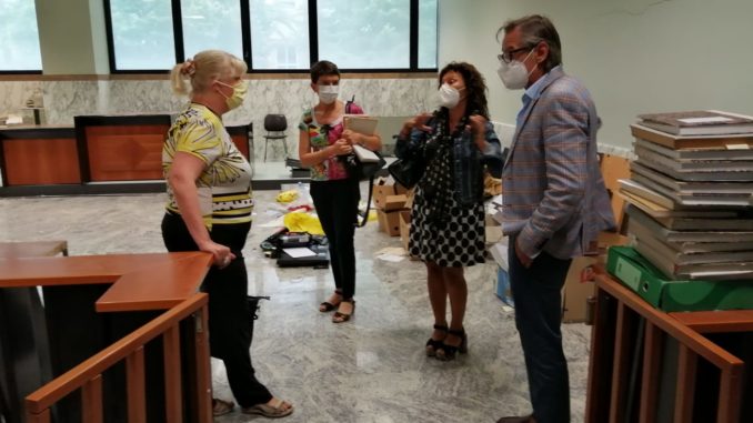 Sopralluogo - per il Liceo di Albenga nuova aula presso ex tribunale