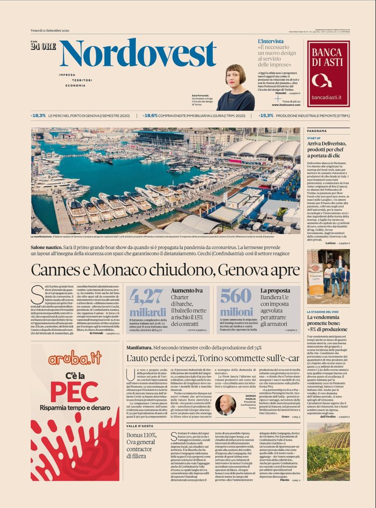 la prima pagina-Rapporto-NORDOVEST_11.09.2020