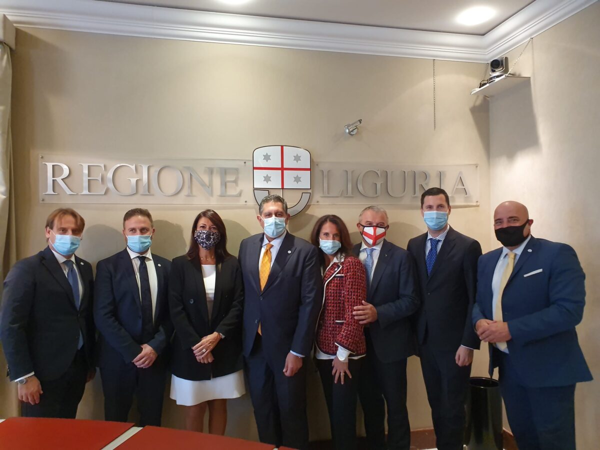 OInsefiamento della nuova Giunta Regione liguria
