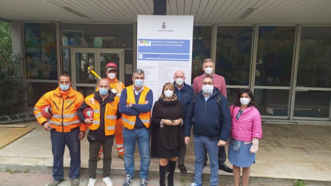Alassio - Lavori Scuole Via Gastaldi