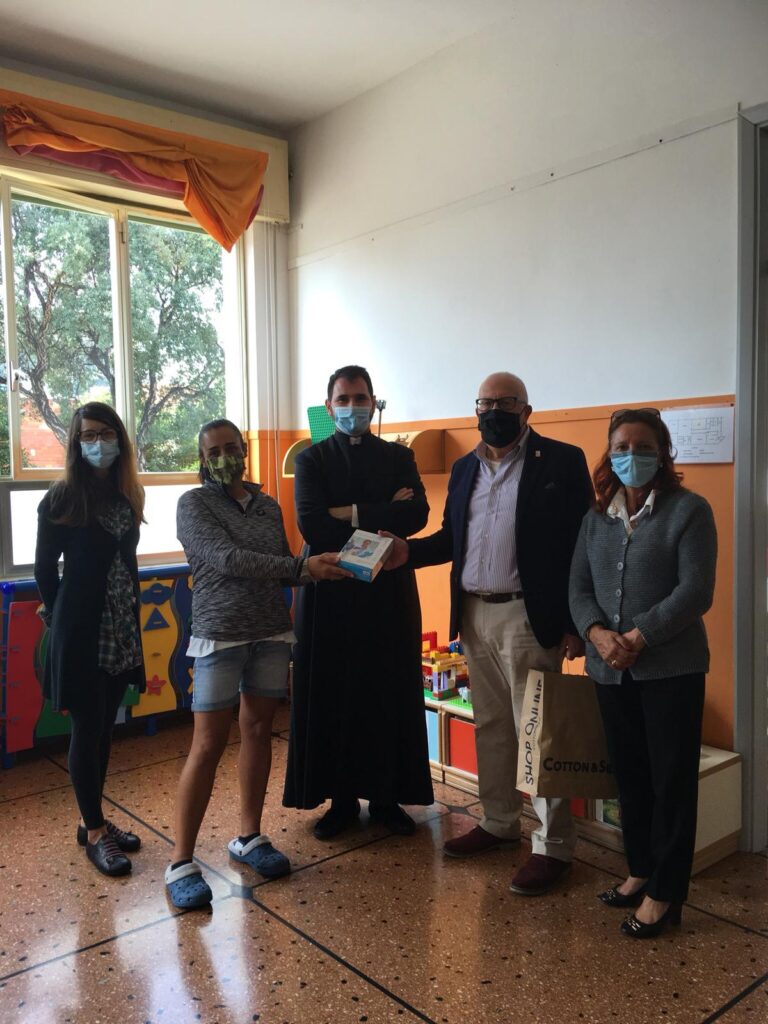 Albenga donazione Tre Torri termometri alle scuole