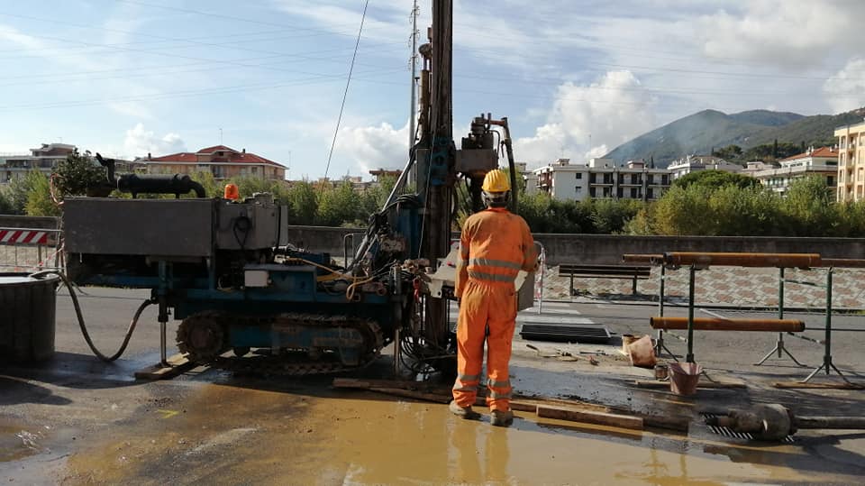 Albenga - messa in sicurezza del Lungocenta Croce Bianca