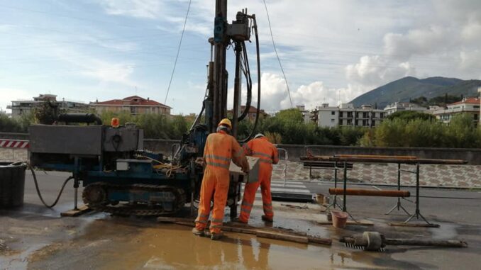 Albenga - messa in sicurezza del Lungocenta Croce Bianca