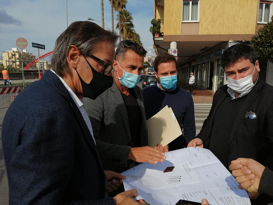 Albenga - messa in sicurezza del Lungocenta Croce Bianca