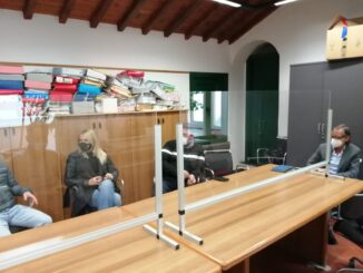 Albenga - riunione protezione civile