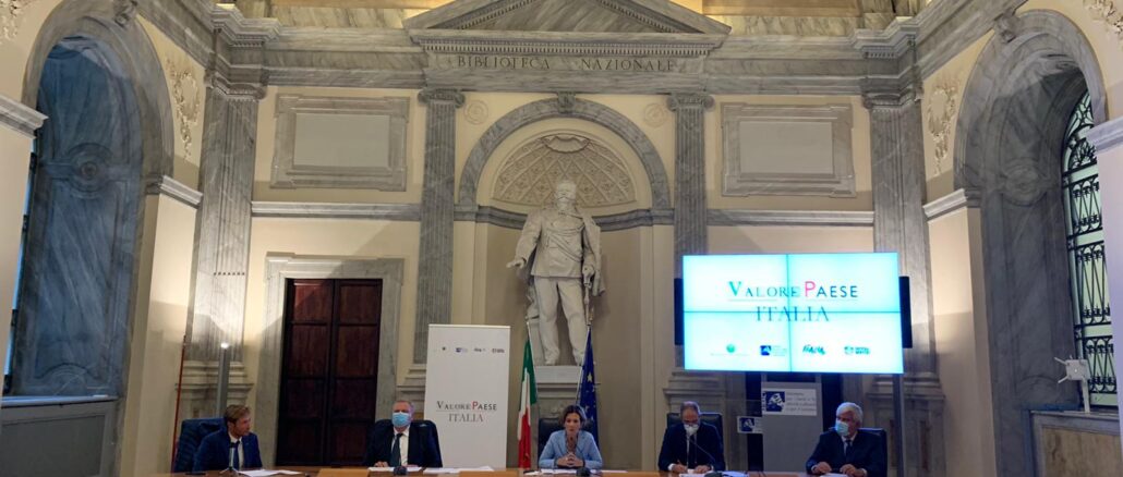 Foto conferenza stampa Valore Paese Italia