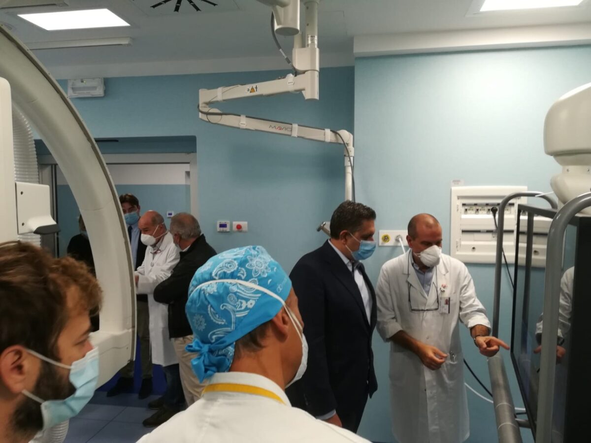 Nuovo Angiografo Ospedale Santa Corona di Pietra Ligure