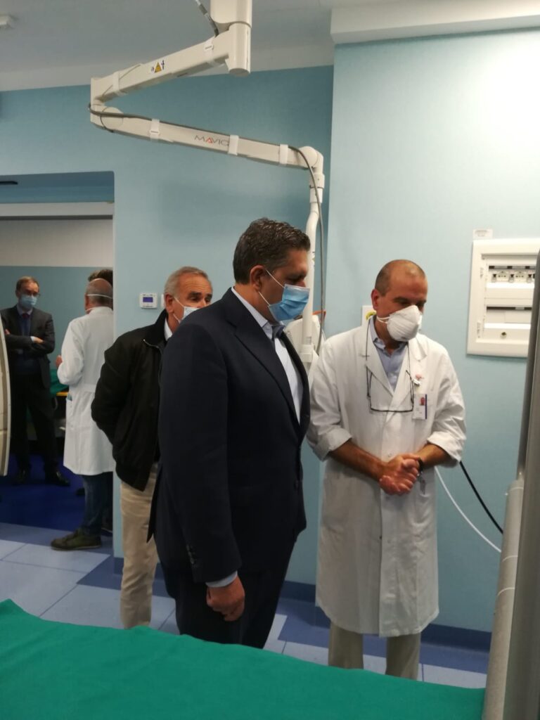 Nuovo Angiografo Ospedale Santa Corona di Pietra Ligure