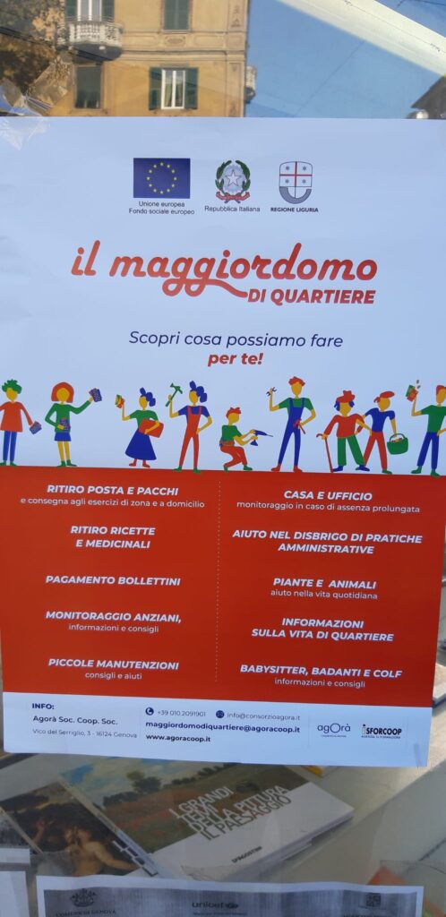 Regione Liguria - Servizio Maggiordomo di quartiere