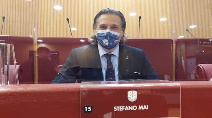 Stefano Mai Lega in Consiglio Regione Liguria
