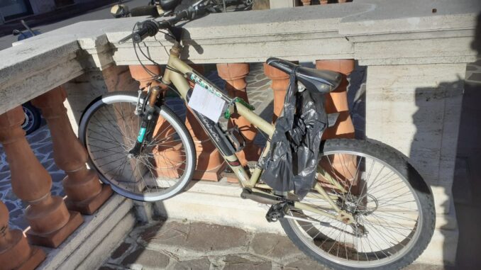 Bici rimosse ad Alassio