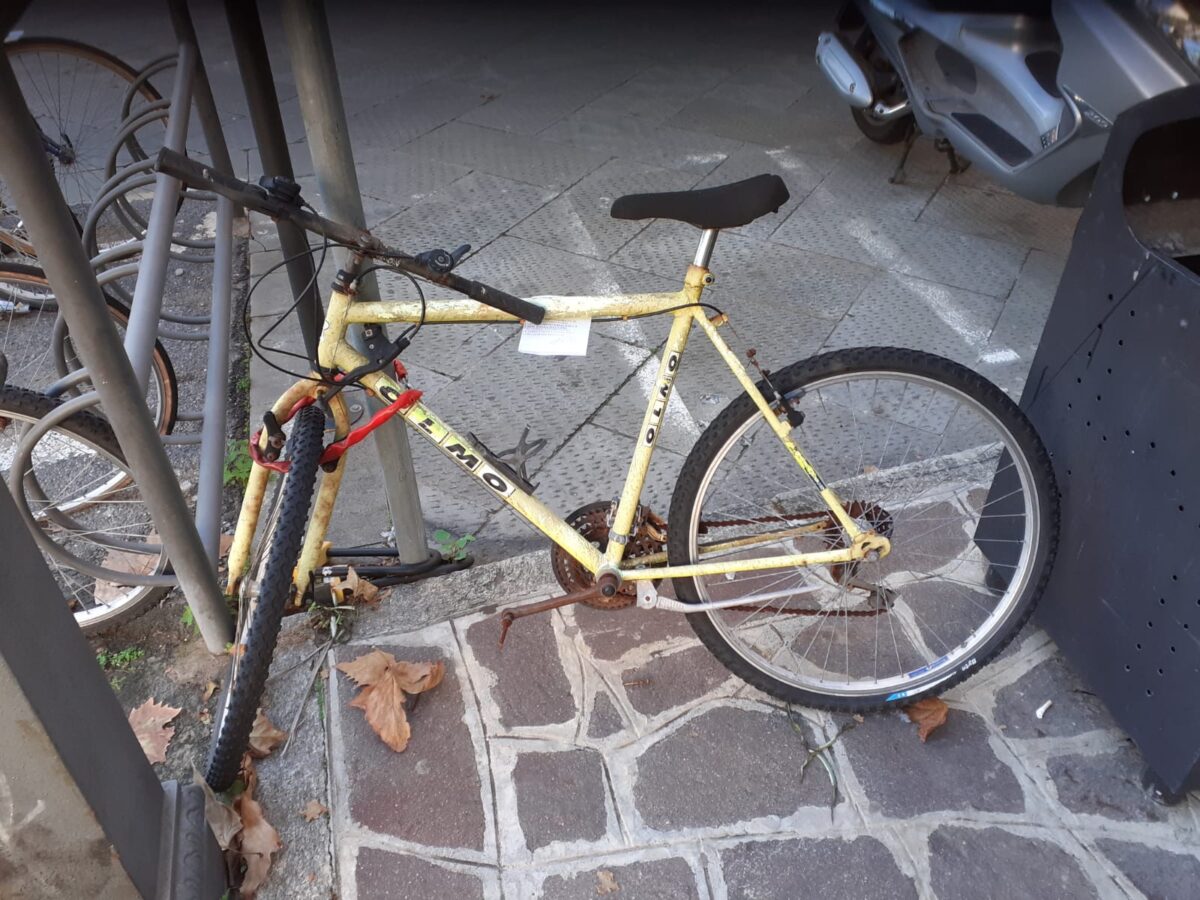 Bici rimosse ad Alassio