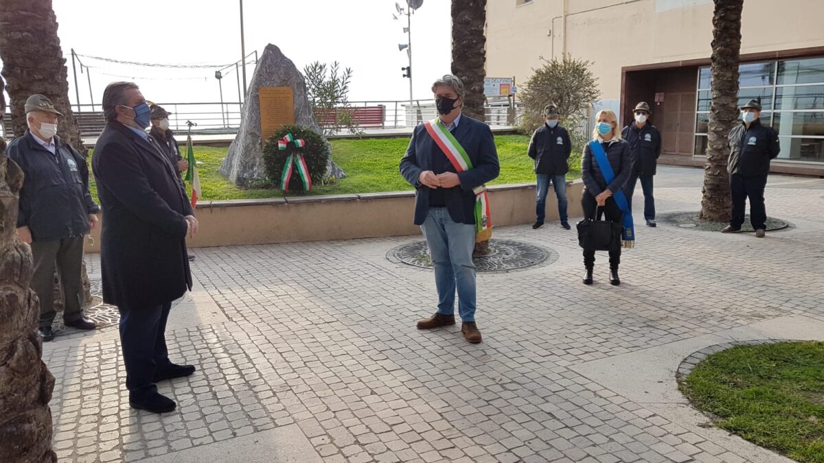 Loano commemorazione ai Giardini Caduti di Nassiriya