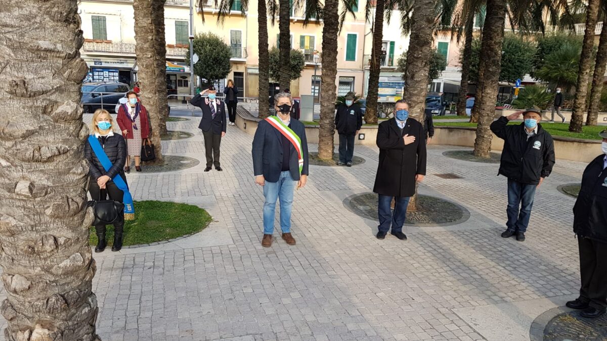 Loano commemorazione ai Giardini Caduti di Nassiriya