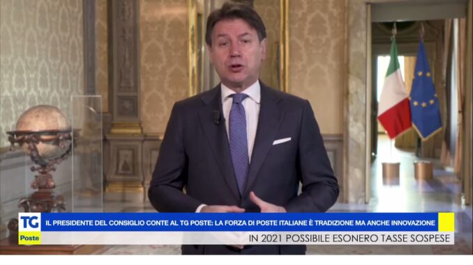 Presidente Conte TGPoste