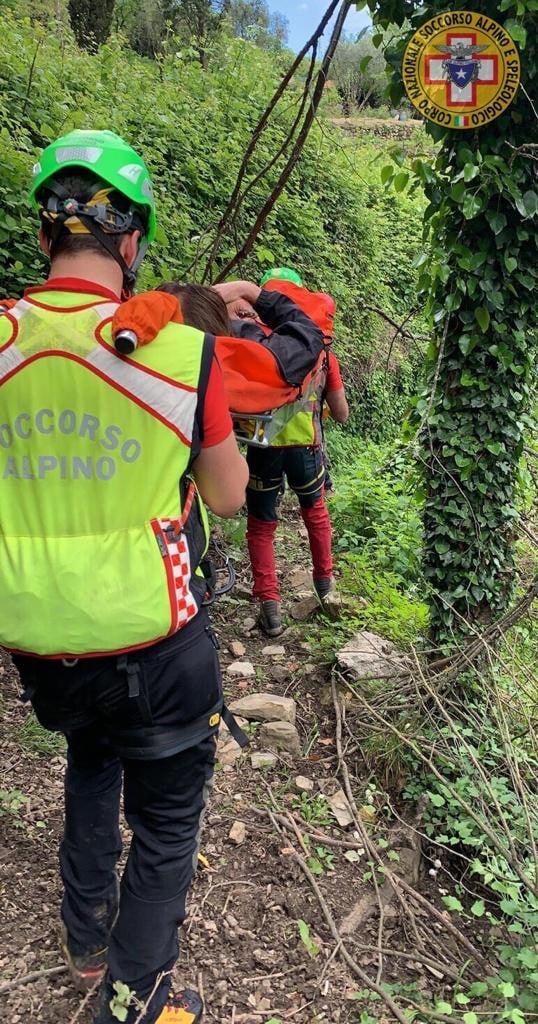 Soccorso Alpino intervento ad Albisola