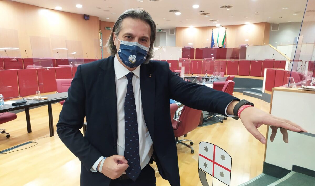 Stefano Mai in Consiglio Regione Liguria