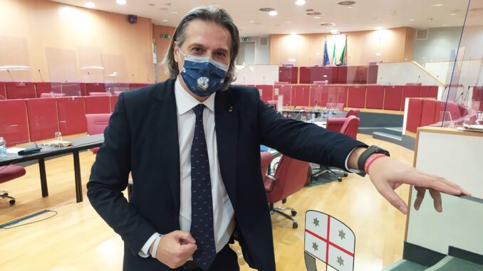 Stefano Mai in Consiglio Regione Liguria