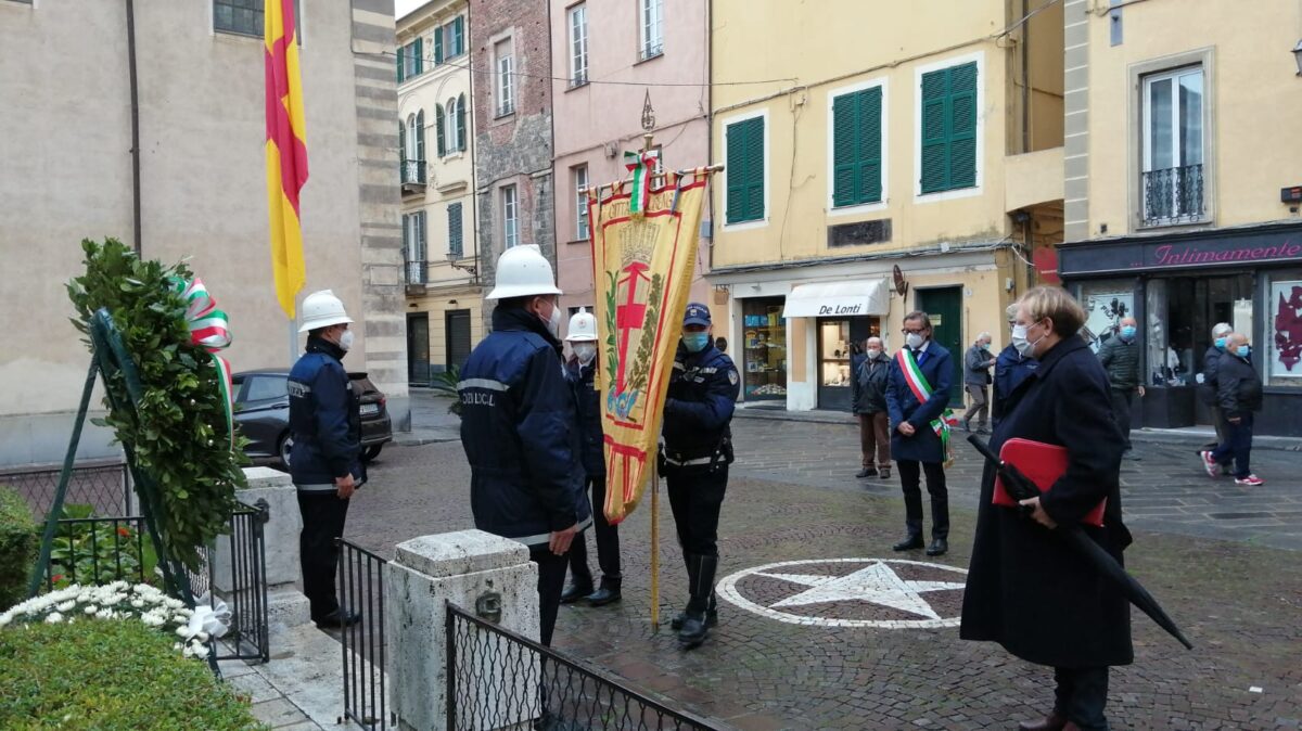 Albenga cerimonia IV Novembre