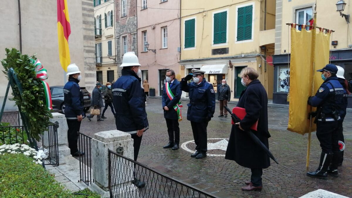 Albenga cerimonia IV Novembre
