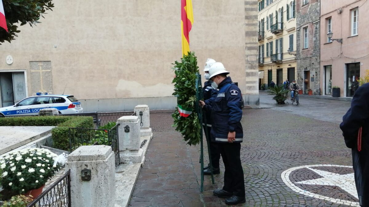 Albenga cerimonia IV Novembre