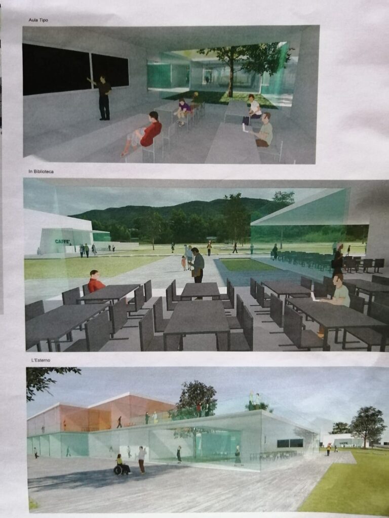 Albenga rendering polo scolastico