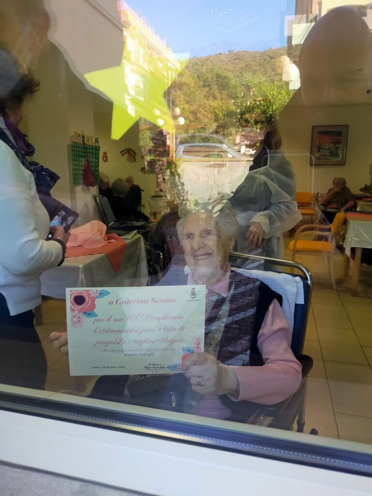 Caterina Semino ha compiuto 100 anni