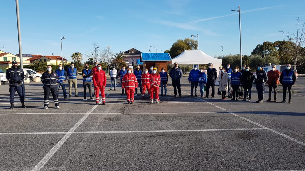Loano - Inaugurazione Punto Tamponi