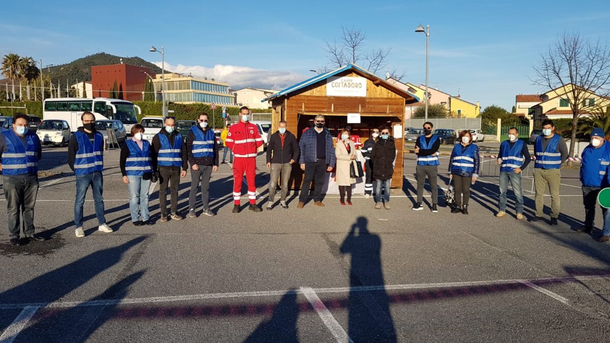 Loano - Inaugurazione Punto Tamponi