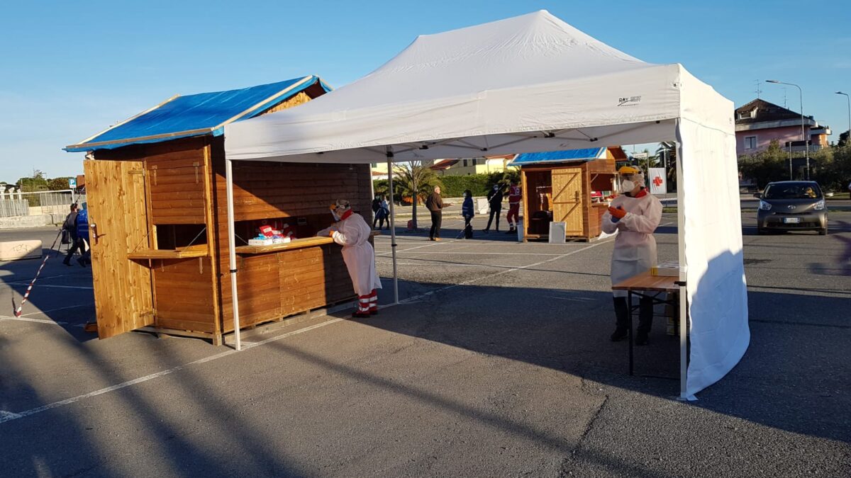 Loano - Inaugurazione Punto Tamponi