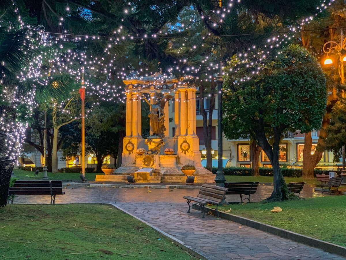 Luminarie natalizie Alassio 2020 - Albero