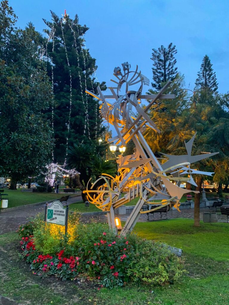 Luminarie natalizie Alassio 2020 - Albero vert