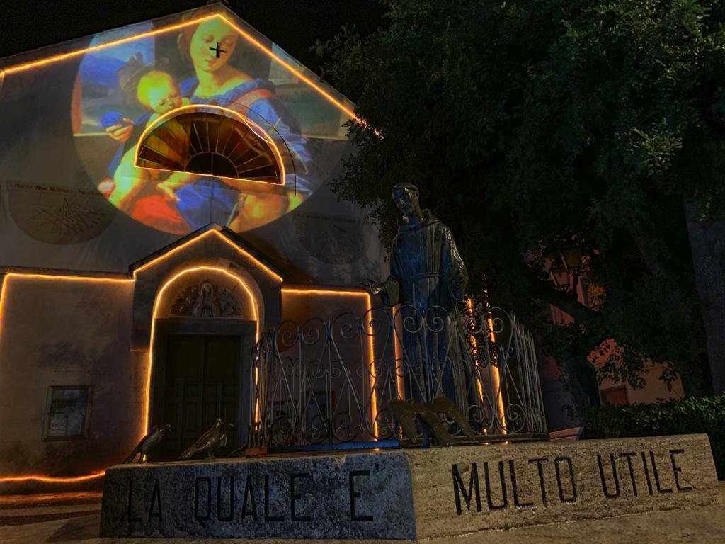 Luminarie natalizie Alassio 2020 - San Francesco1