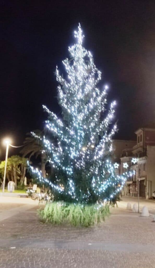 Natale Ceriale - albero luminarie