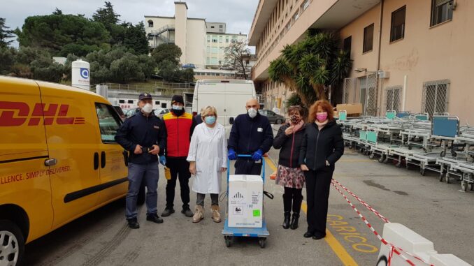 Ospedale San Paolo di Savona arrivo vaccini Pfeizer